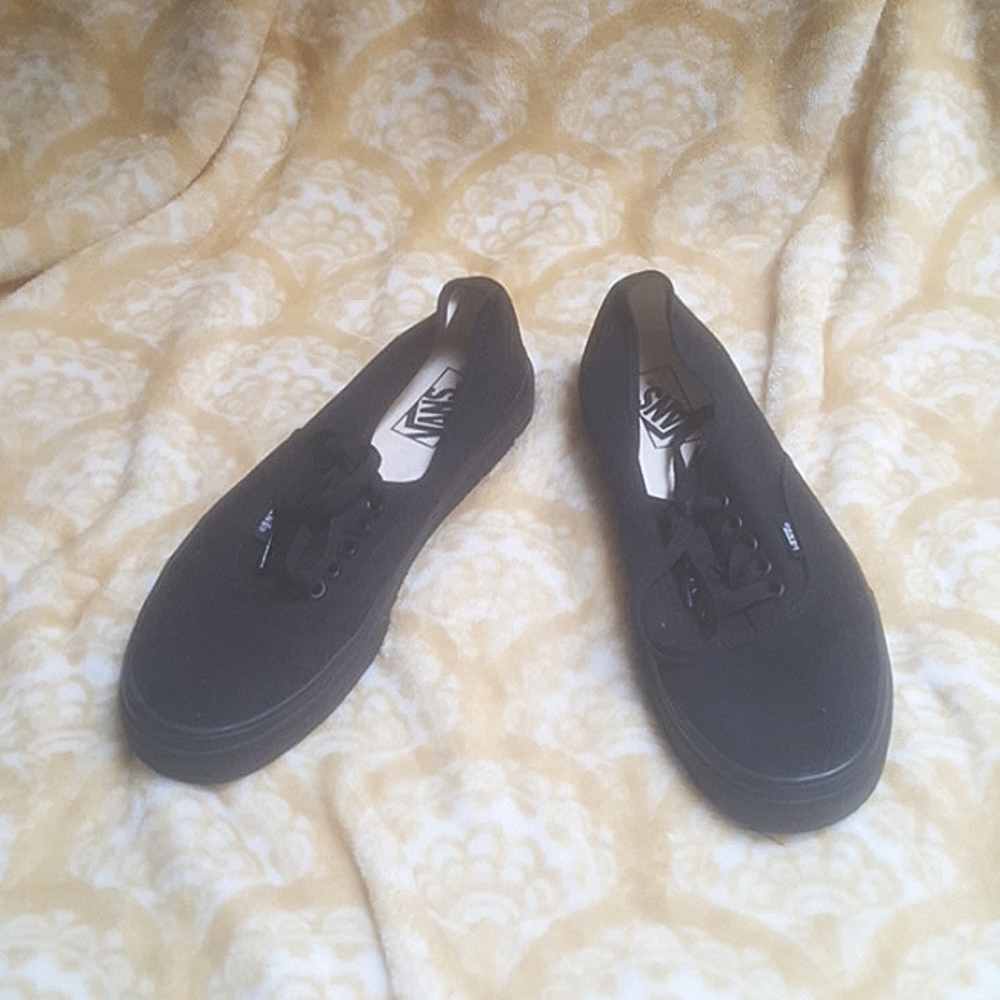 Sweet pair of black VANS
